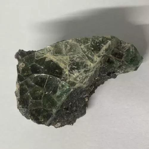 Crucible with Glass Adhearing