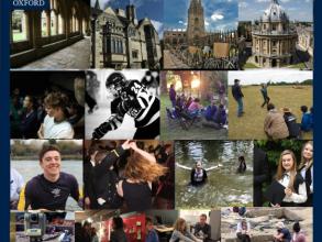 a montage of photos taken of students of the Arch & Anth degree 