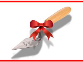 Our festive trowel