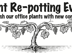rlaha plant repotting event online graphic