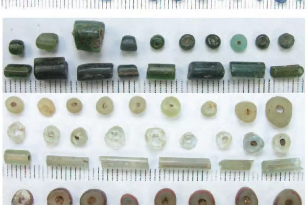 glass beads